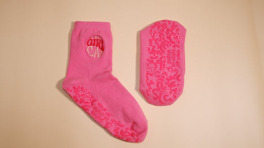 This Girl Can Crew Socks