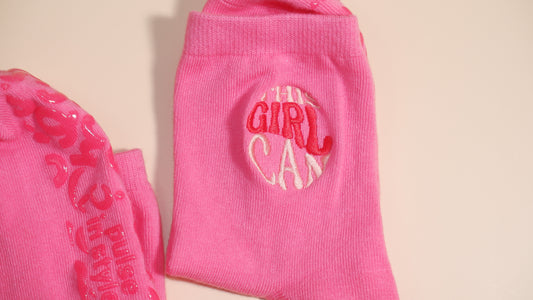This Girl Can Crew Socks
