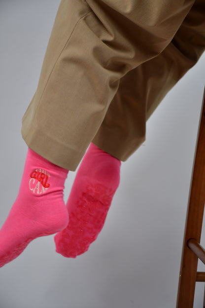 This Girl Can Crew Socks